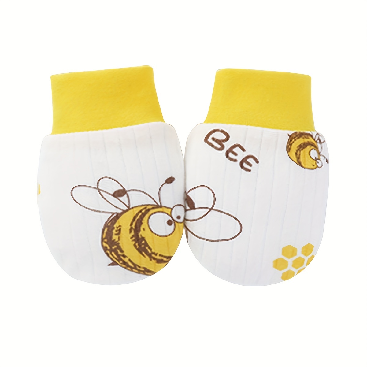 2 Paires d'Hiver Mitaines Moufle bébé naissance Moufles bébé gants nouveau  né Mitaines Doublées en Laine Moufles de protection anti-griffure pour bébé  0-12 Mois : : Mode