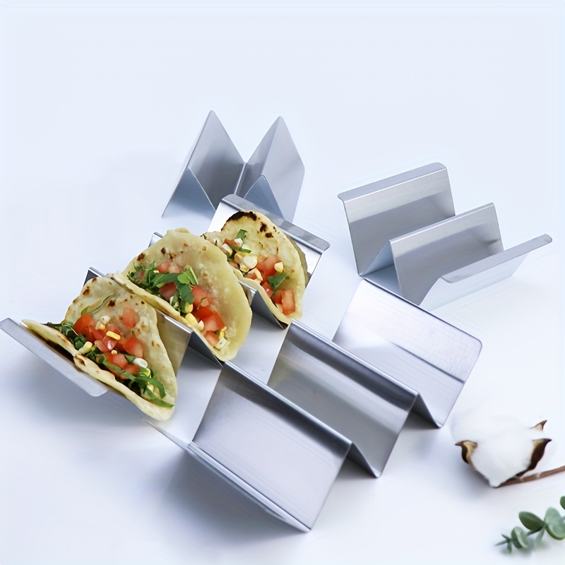 Stainless Steel Taco Holder Mexican Taco Rack Kitchen - Temu