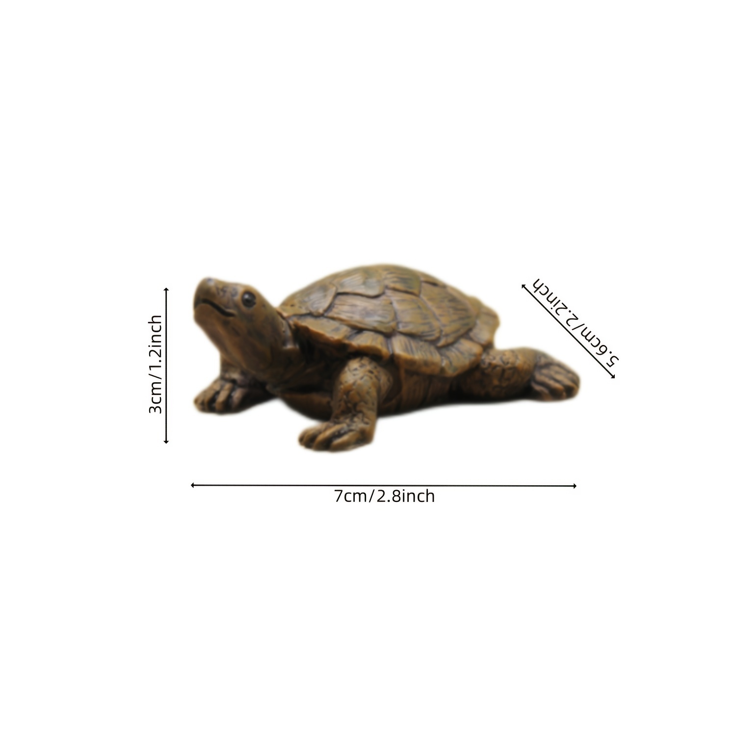 Mini Turtles Miniature Figurines Simulation Small Tortoise - Temu Germany