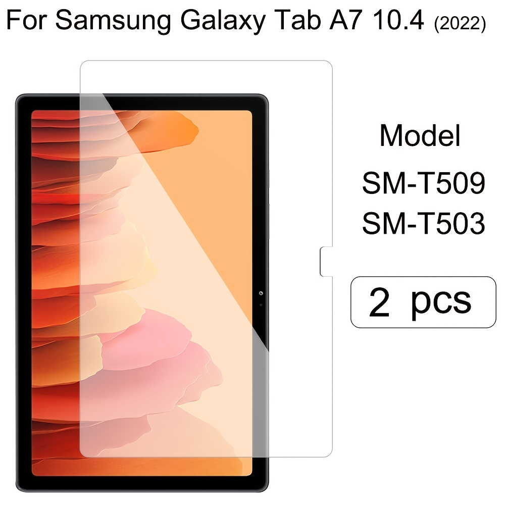 Film De Verre Trempé Pour Tablette 2 Pièces Pour Galaxy Tab A 8.0 10.1 10.5  Pouces S5e S6 Lite S7 FE S8 A8 A7 2019 2020 2021 2022 SM-T510 T290 T500 P610