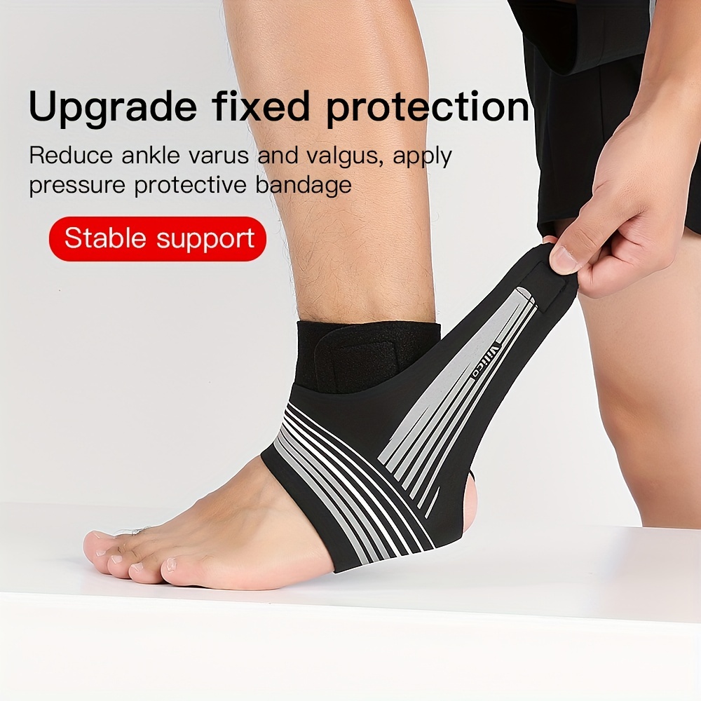 Use of external ankle support to provide stability and