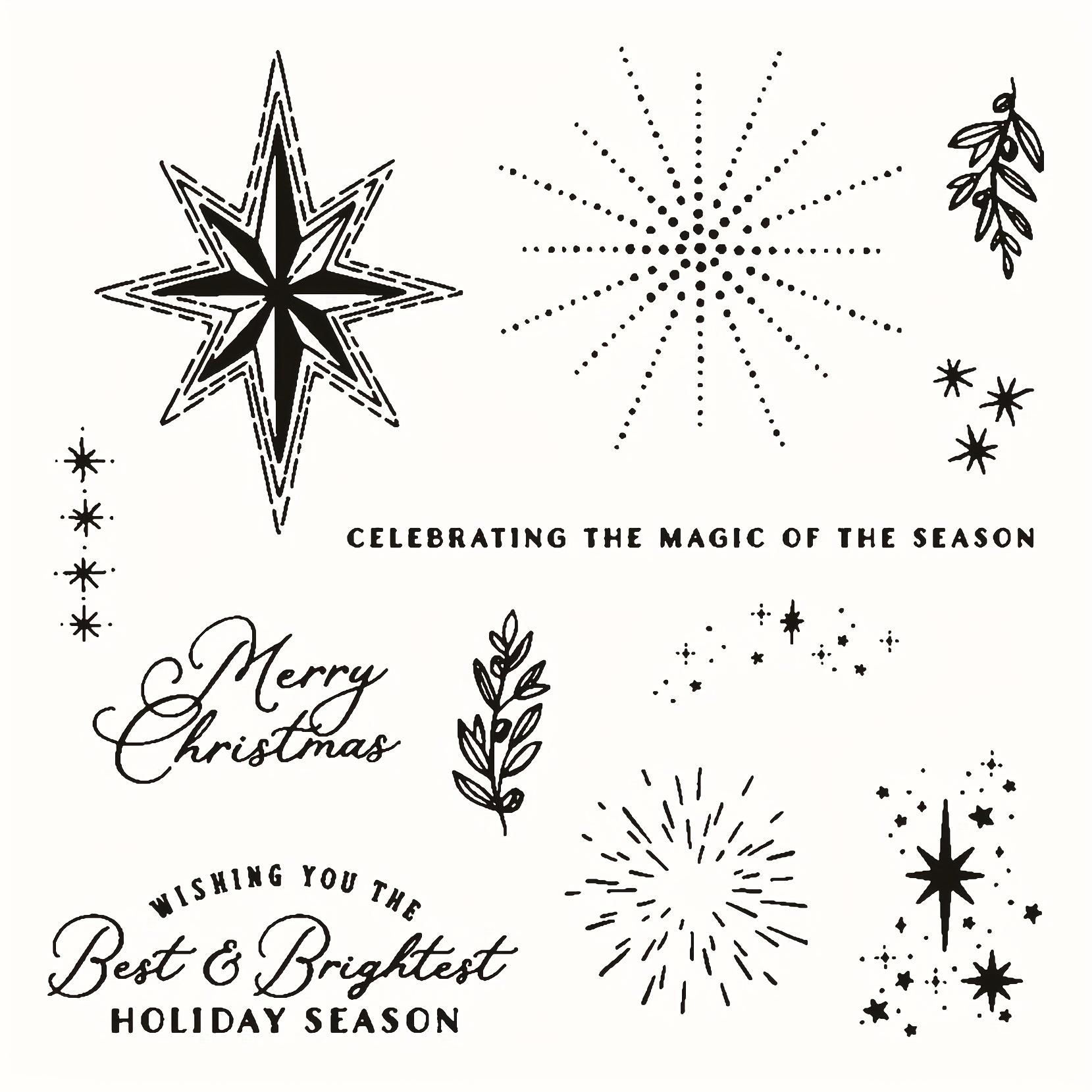 Christmas Metal Cutting Dies And Stamps For DIY Scrapbooking