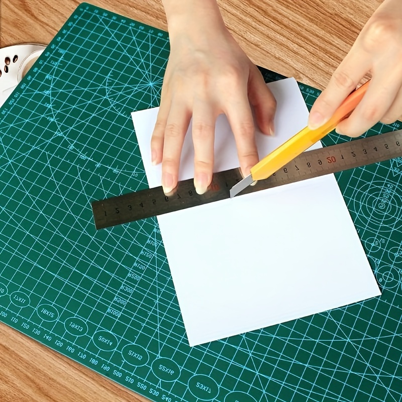 Cutting Mat &, A3 Art Cutting Board - Made Of Pvc Anti-slip Self-healing  Paper Leather, Cutting Mat (a3 Green) - Temu United Arab Emirates