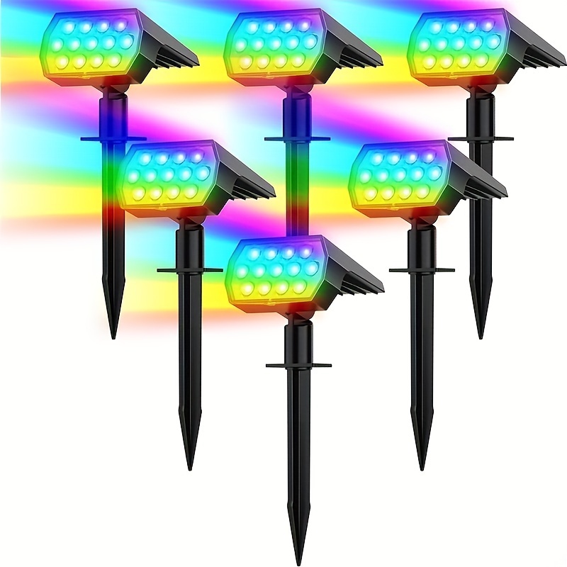 Foco solar LED RGB colores - TFV - Solar