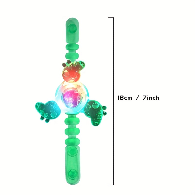 Led Light Up Fidget Spinner Bracelets Party Favors For Kids - Temu