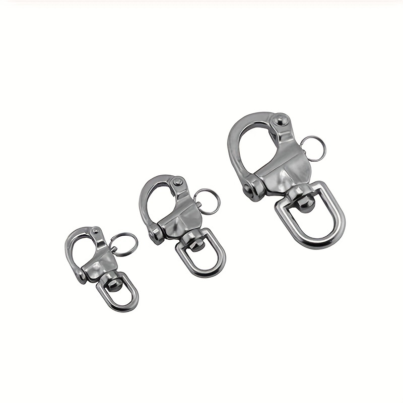 Heavy Duty 304 Stainless Steel Swivel Ring Double Ended - Temu