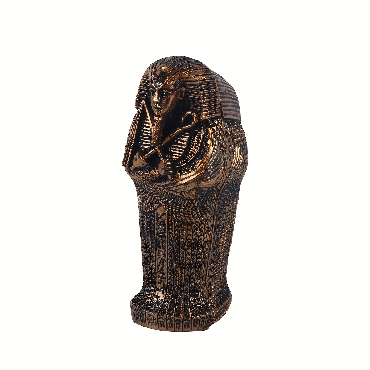 Resin Ancient Egyptian Coffin Figurine Sculpture egypt Mummy - Temu