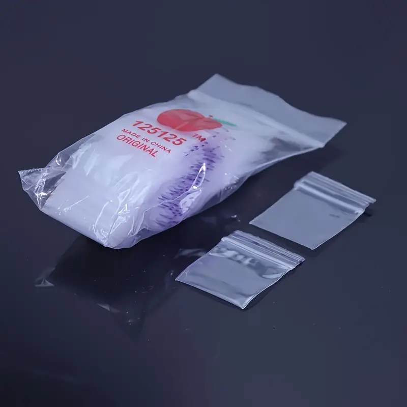 Self Locking Plastic Bags Thick Clear Plastic Jewelry Zip - Temu