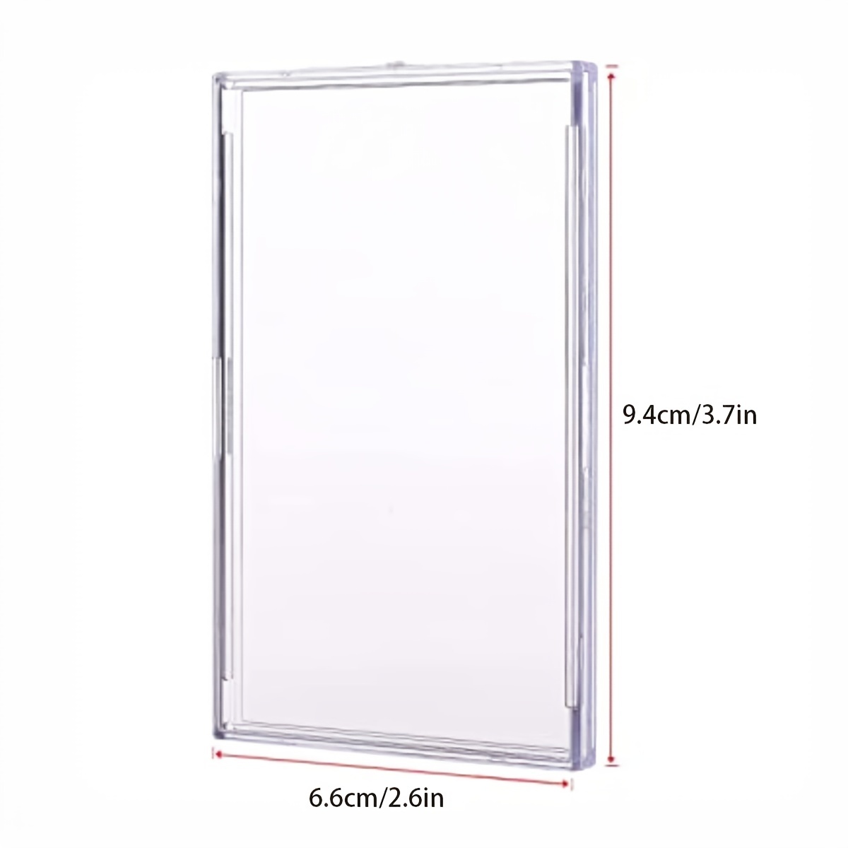 White Clear Card Sleeves Top Loader For Trading Cards Soft - Temu