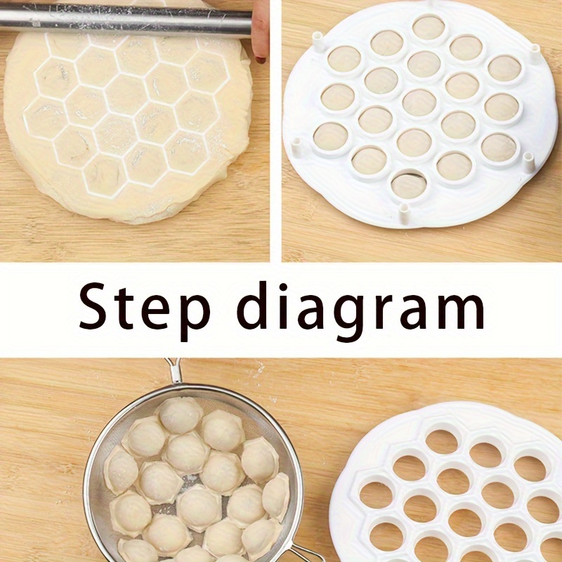 37 Holes Dumpling Maker Dumpling Mould Ravioli DIY Kitchen