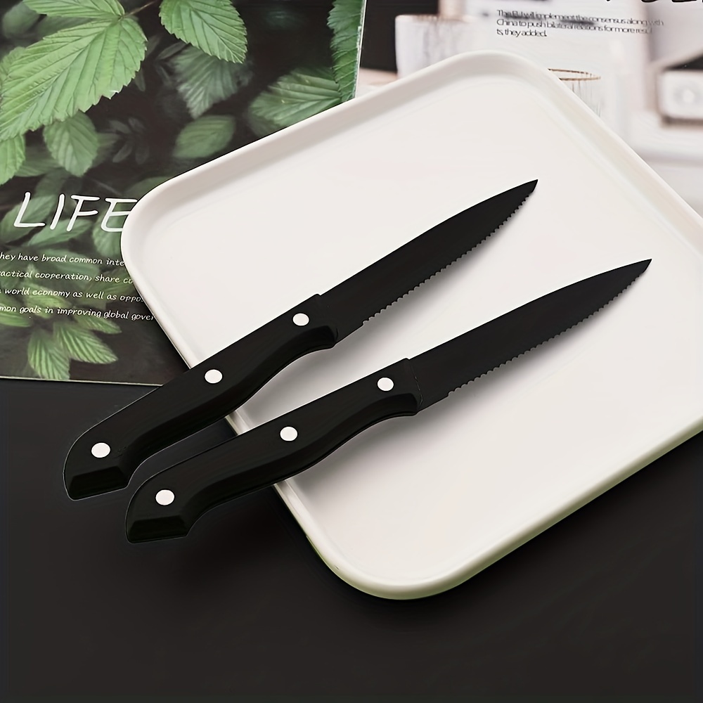 popular plastic handle 6 pcs knife