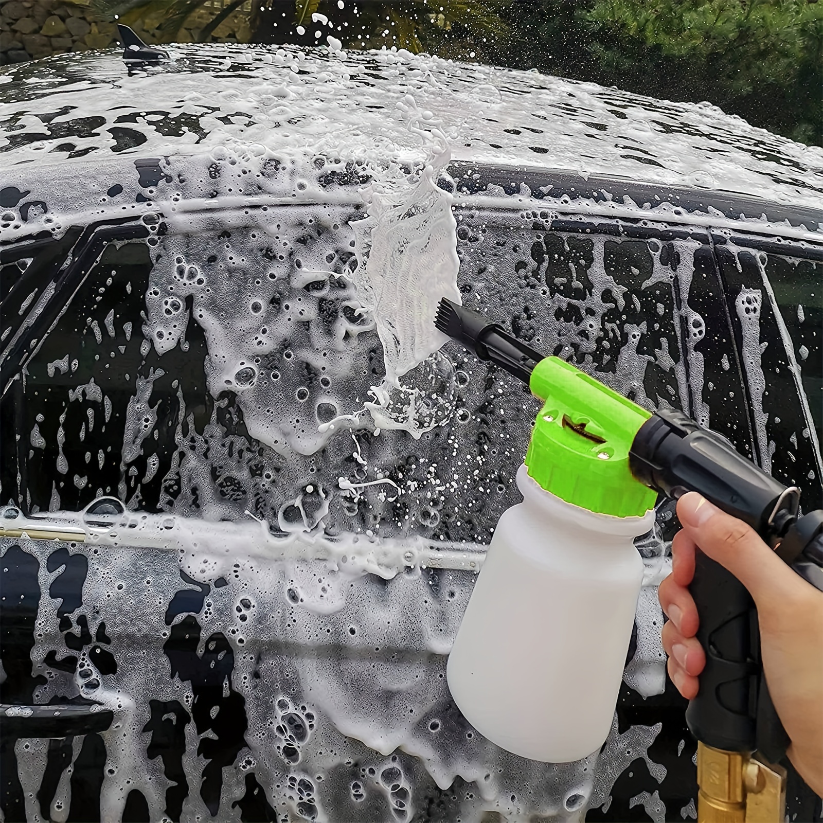 Image Wash Products - Foam Cannon for Garden Hose - Connects to Any Garden  Hose - Ultimate Car Wash