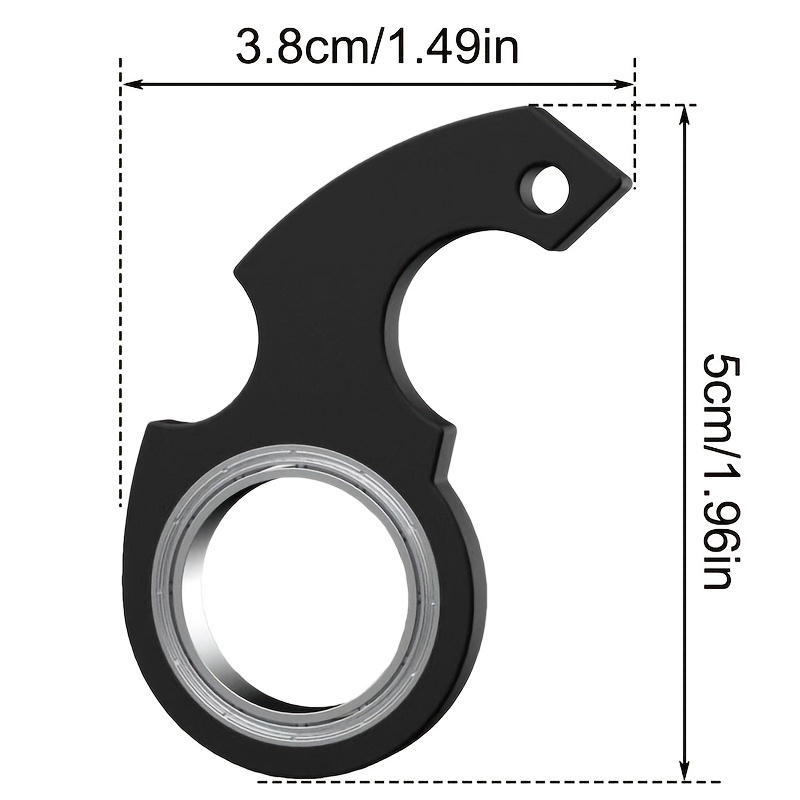 Ninja spinner Keychain Portable Fidget Key Ring for Teens Adults