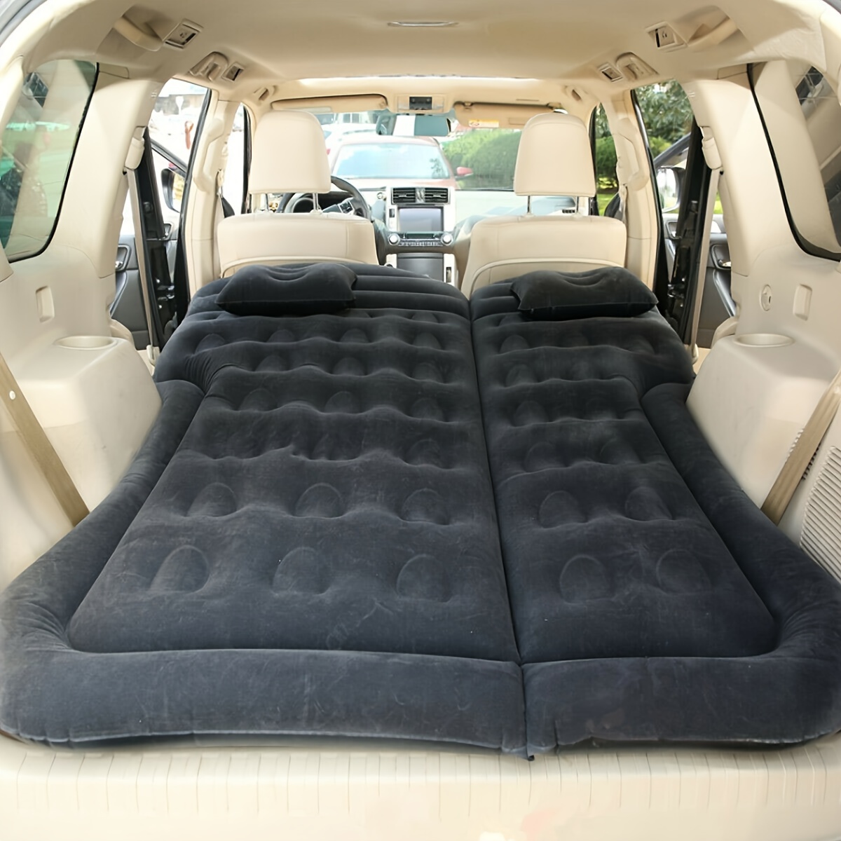 Automatic Inflatable Mattress Car SUV Travel Bed 4cm 2Color