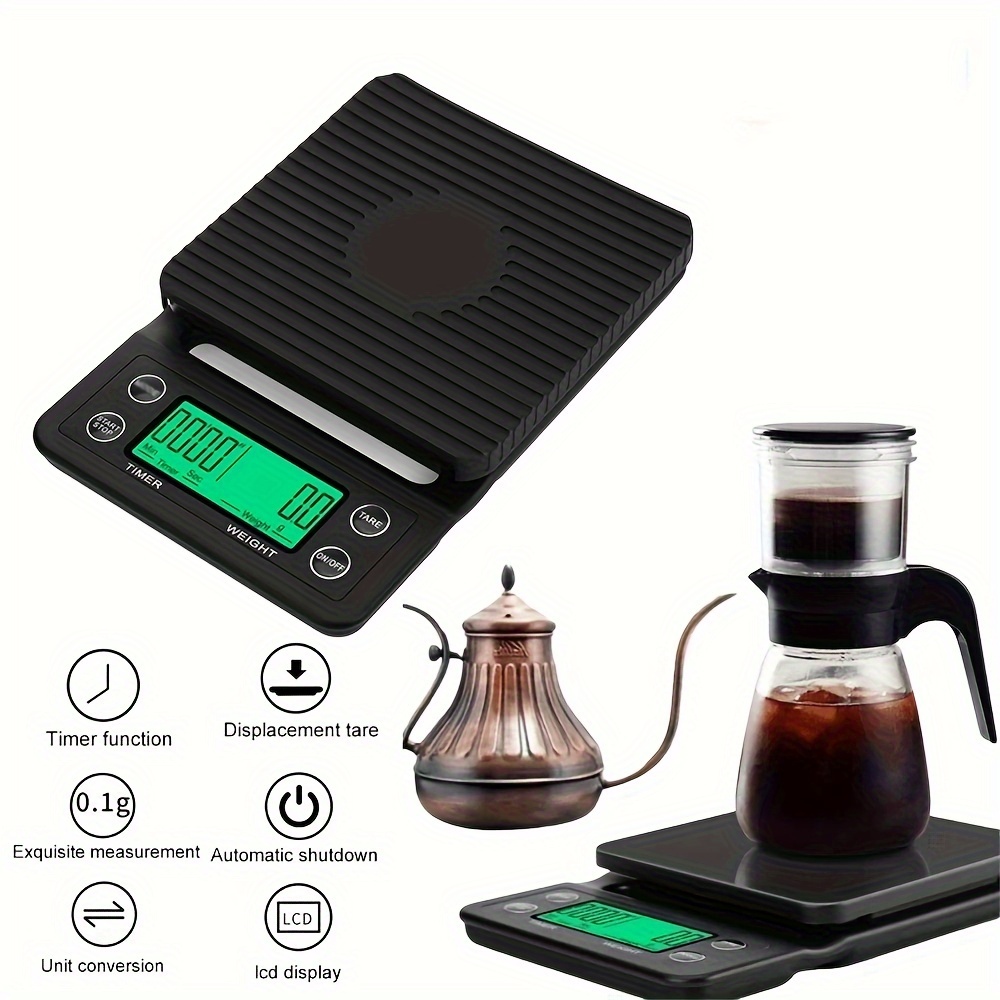 1pc Bilancia Digitale Cucina Bilancia Elettronica Caffè Alta - Temu Italy