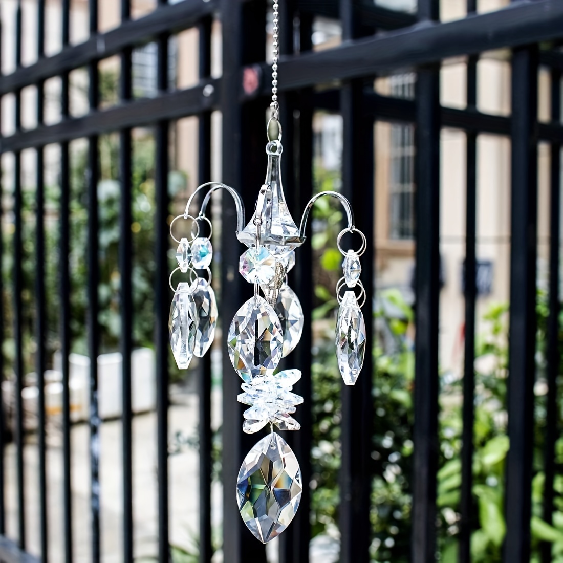 Crystal Ball Prism Suncatcher Hanging Decorative Hanging - Temu