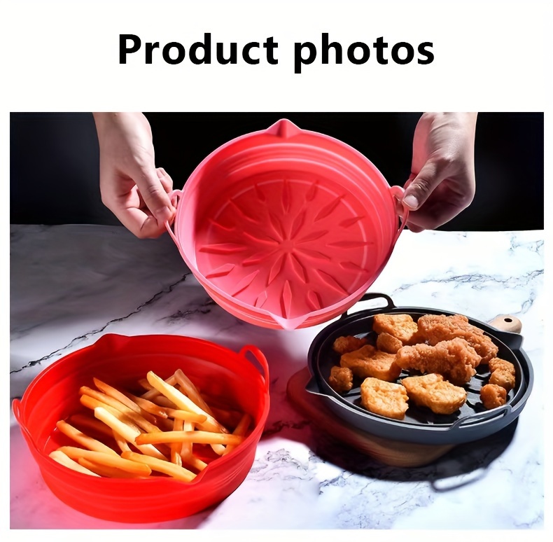 Silicone Air Fryer Liner, Air Fryer Liners Mat With Holes, Reusable Baking  Sheets, Oven Accessories, Baking Tools, Kitchen Gadgets, Kitchen  Accessories, Home Kitchen Items - Temu