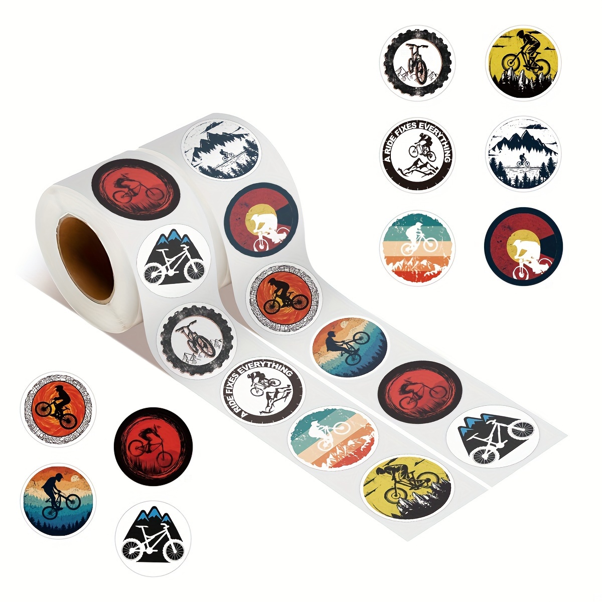 500 Pcs Cool Stickers Pack, Autocollants en vinyle imperméables pour  skateboard, bagages, ordinateur portable, étui de téléphone, voiture, vélo  et fenêtre -  France