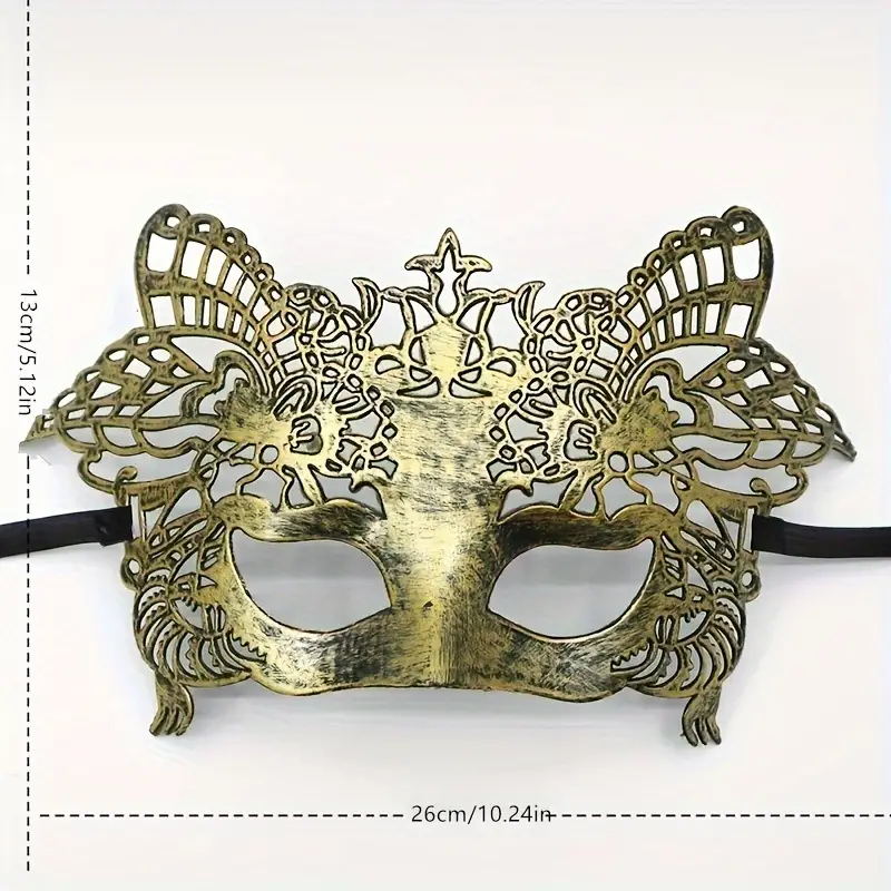 Masquerade Roman Style Mask Half Face Rave Mask Party - Temu Canada