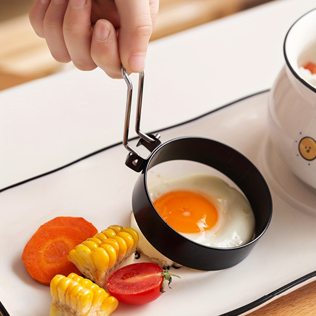 Egg Ring Stainless Steel Egg Cooking Rings Pancake Mold - Temu