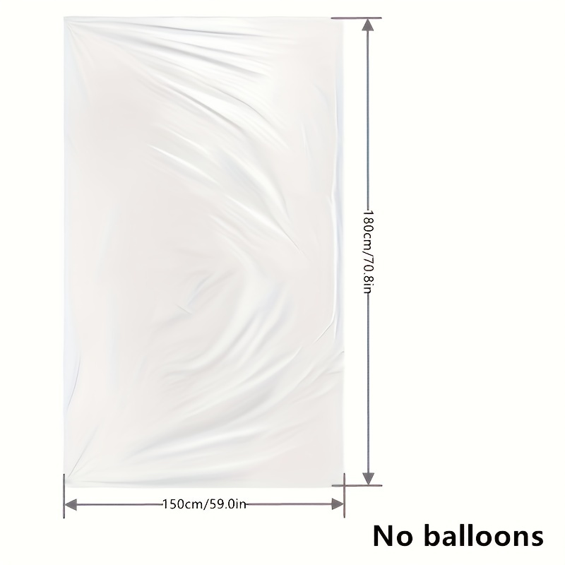 Balloon Bag For Transport, Disposable Anti-helium Balloon Bag, Clear Giant  Storage Bags For Birthday Celebration Christmas New Years Eve Party  Supplies - Temu
