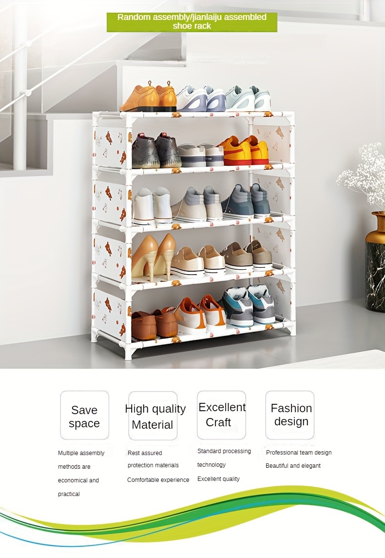 Acrylic Shoe Rack - Stylish & Attractive