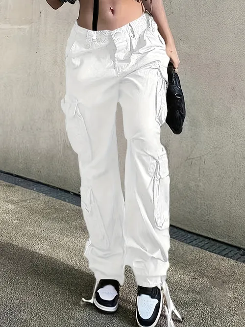 Pocket Flap Jeans - Temu