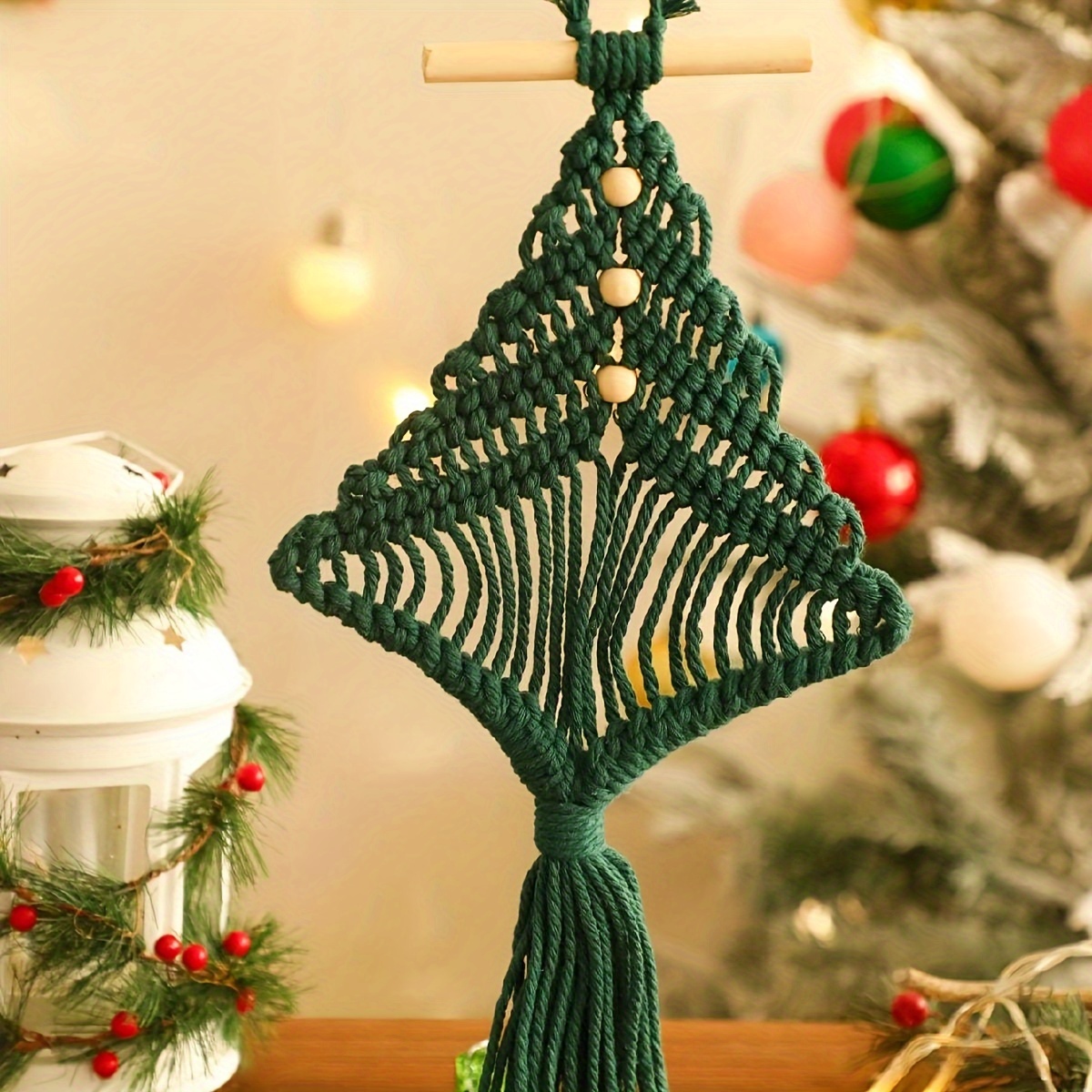 1 Stück 35cm/13 8'' Gewebter Weihnachtsbaum Diy Kunst Stil - Temu Austria