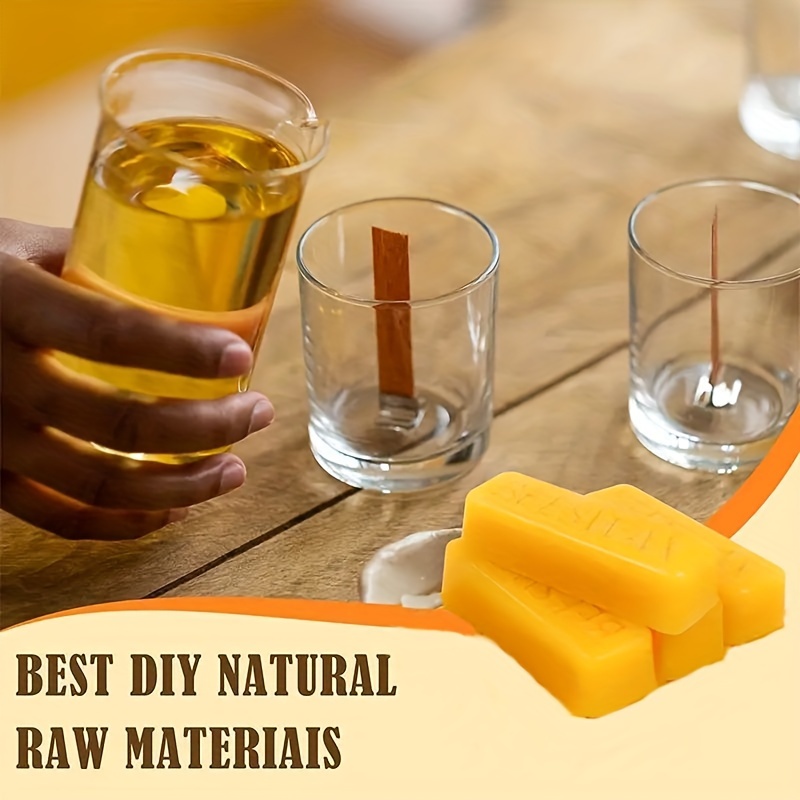 Natural Beeswax Block Bees Wax Candle Making, Beeswax For Candle