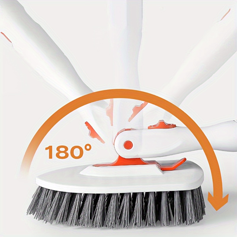 Shower Cleaning Brush Set With Locking Head 1 Tub - Temu