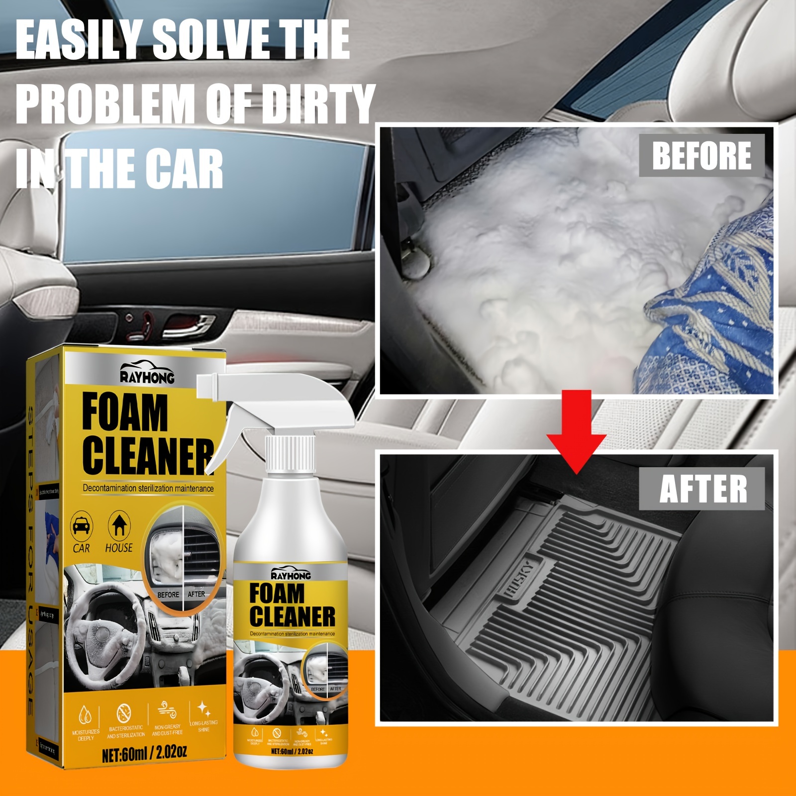Car Seat Cleaner - Temu