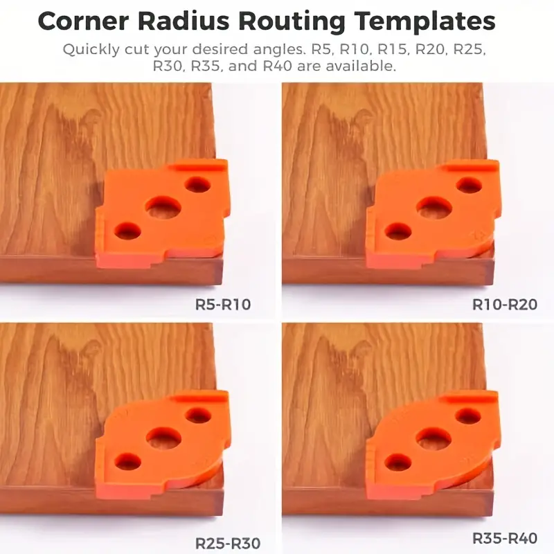 Corner Radius Jig Router Templates Create Perfect Rounded - Temu