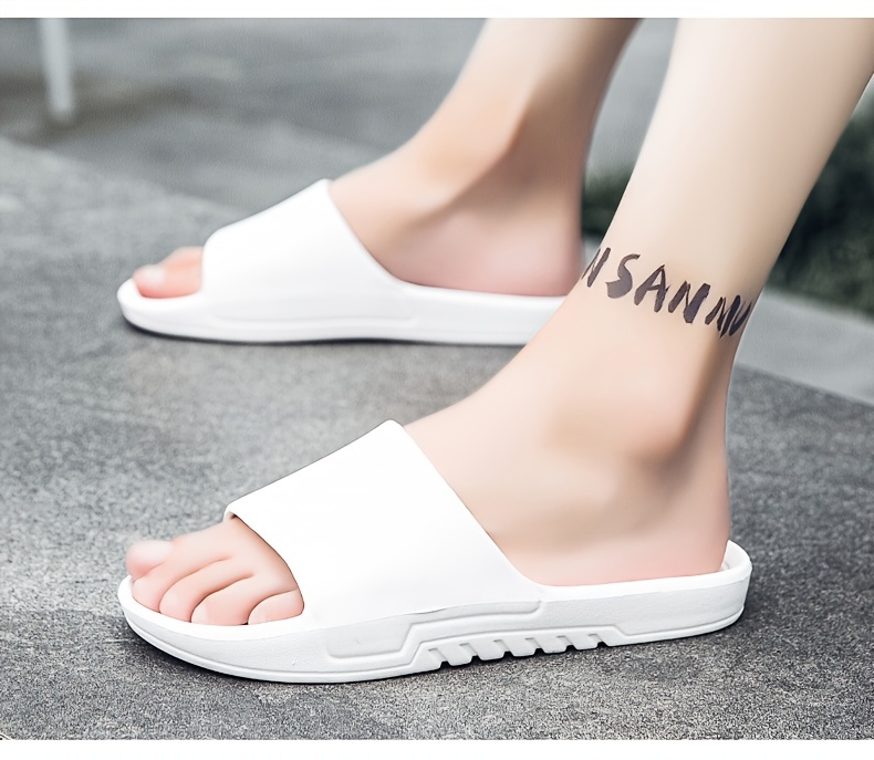 Men's Cloud Slides Pillow Slides, Casual Non Slip Slippers, Open Toe Shoes  For Indoor Outdoor Beach Shower, Spring And Summer - Temu Cyprus