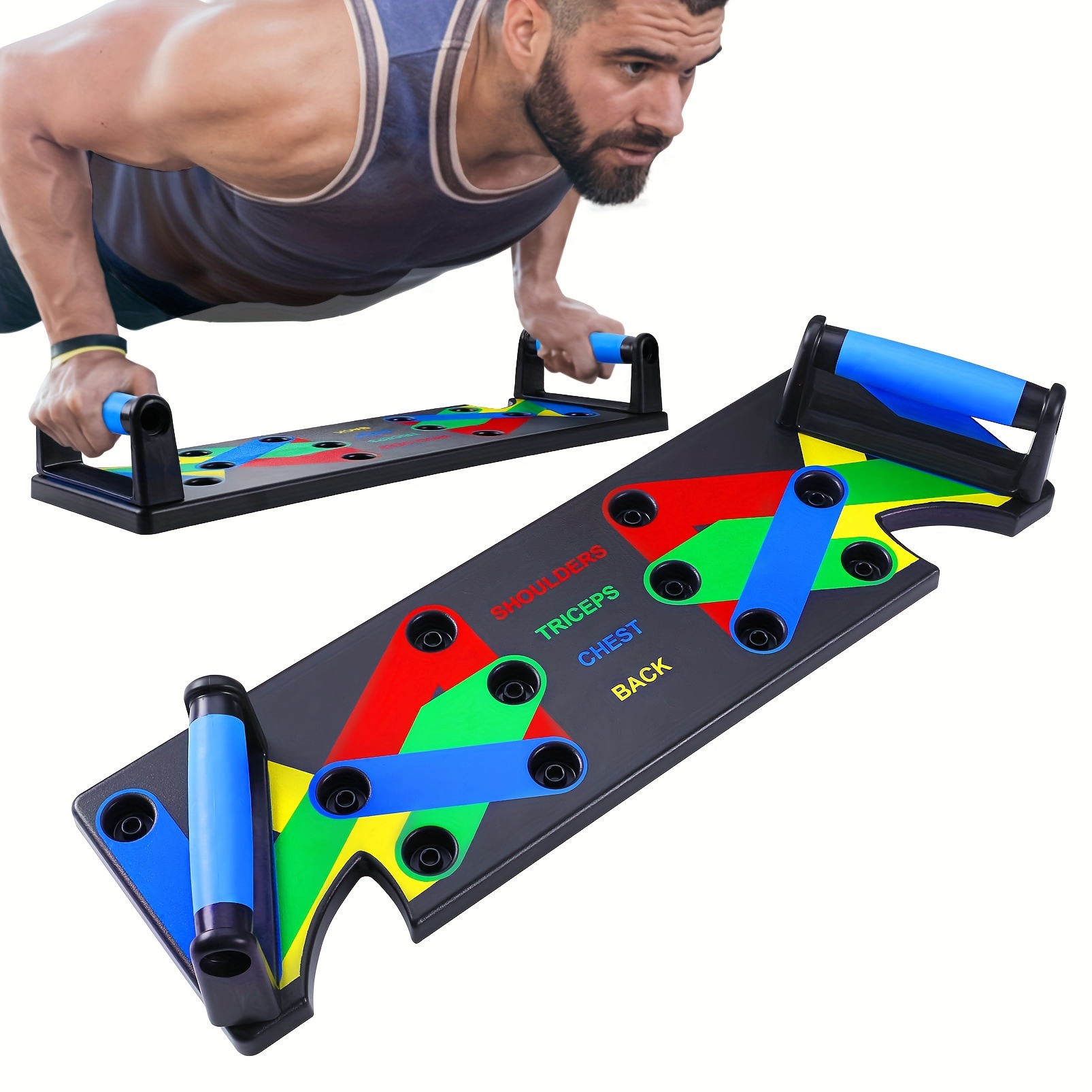 Ultimate Push Board Portable Home Fitness Equipment Full - Temu