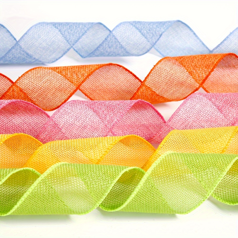 1pc Diy Solid Color Decorative Ribbon