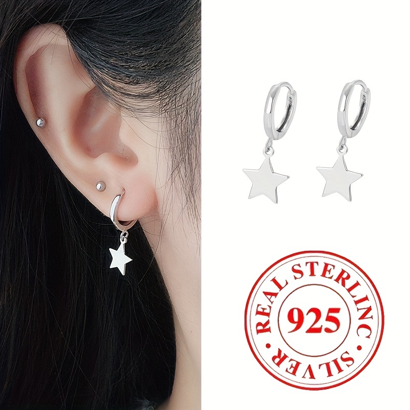 

925 Hypoallergenic Ear Jewelry Pendant Female