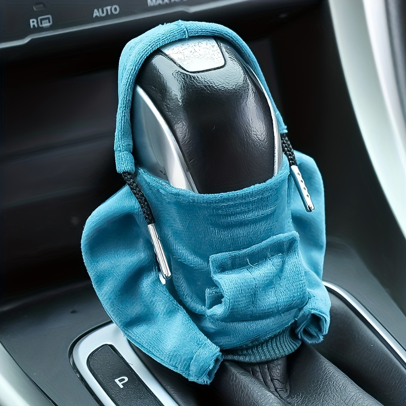 Fashion Hoodies Car Gear Shift Knob Cover Manual Handle Gear Shift Decor Hoodie  Covers Car Interior Accessories, Today's Best Daily Deals