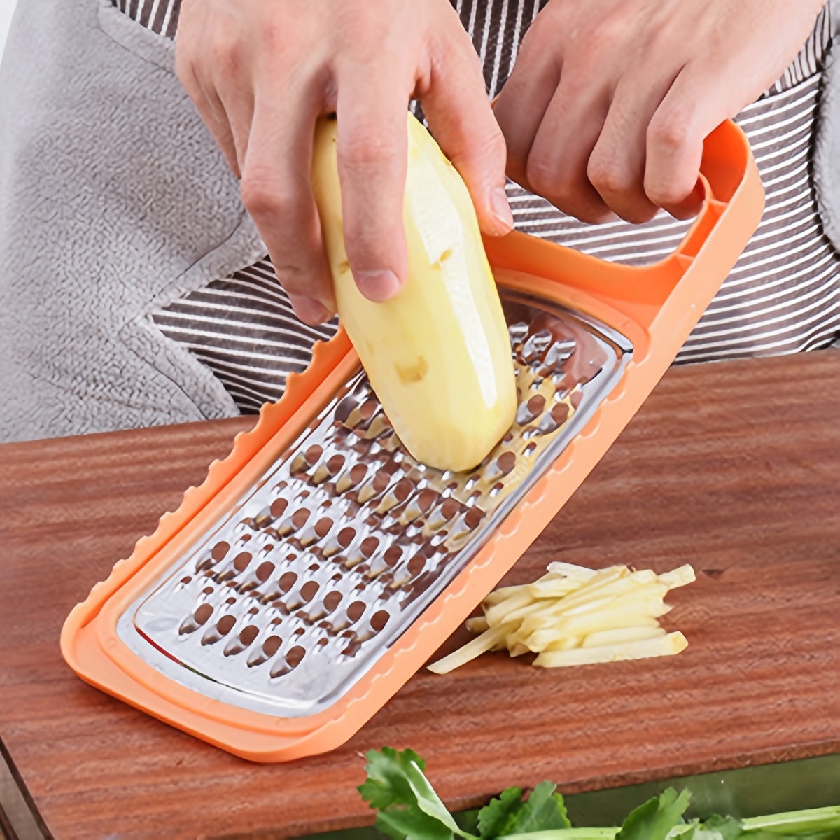 1pc Multifunctional Vegetable Slicing & Dicing Tool For Home Kitchen Use,  Suitable For Potatoes, Carrots And Other Vegetables