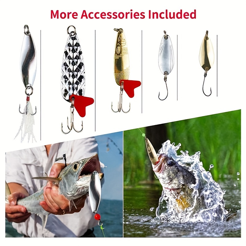 78 pcs Versatile Soft Plastic Fishing Lures with Crankbaits and Hooks -  Ideal for Freshwater and Saltwater Fishing