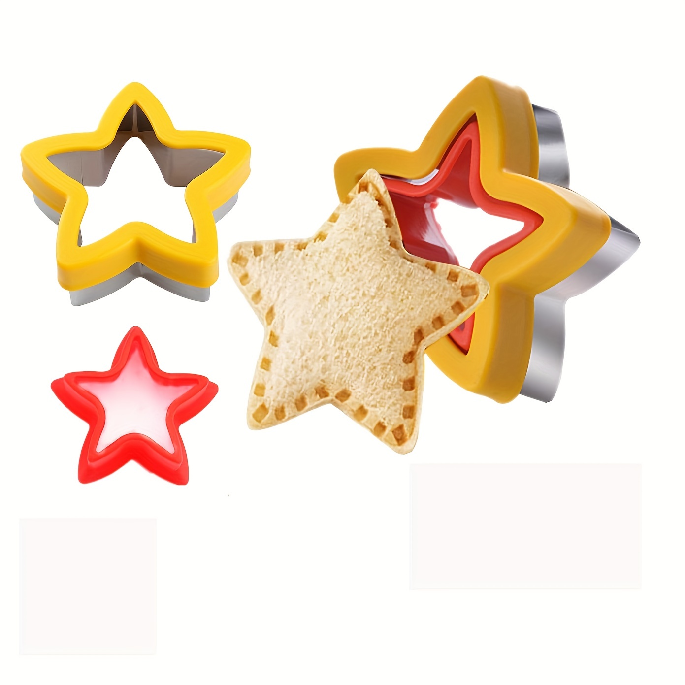 12pcs, Sandwich Cutter And Sealer Set For Kids, Uncrustable Sandwich  Cutter, Decruster Sandwich Maker, DIY Bread Cookie Cutters Christmas Tree  Star Di