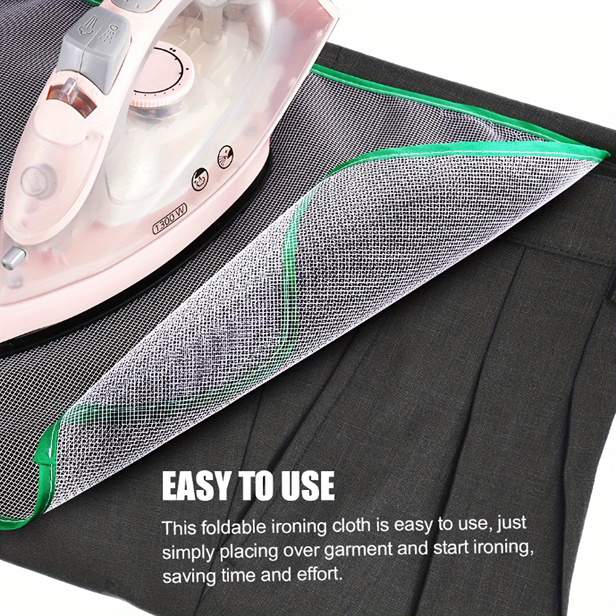 dual size heat resistant ironing protection pad non electric mesh cloth cover for safe ironing board use details 4