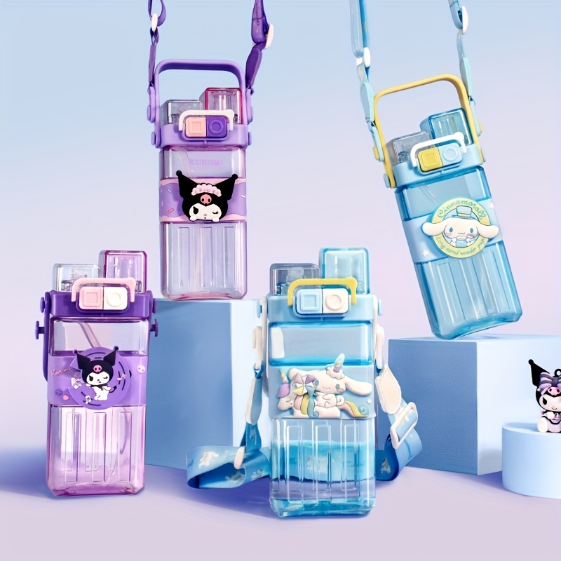 Cute Bunny - Botella de agua para niños, botella térmica de acero  inoxidable reutilizable, tapa de popote a prueba de fugas, sin BPA, para  niños y