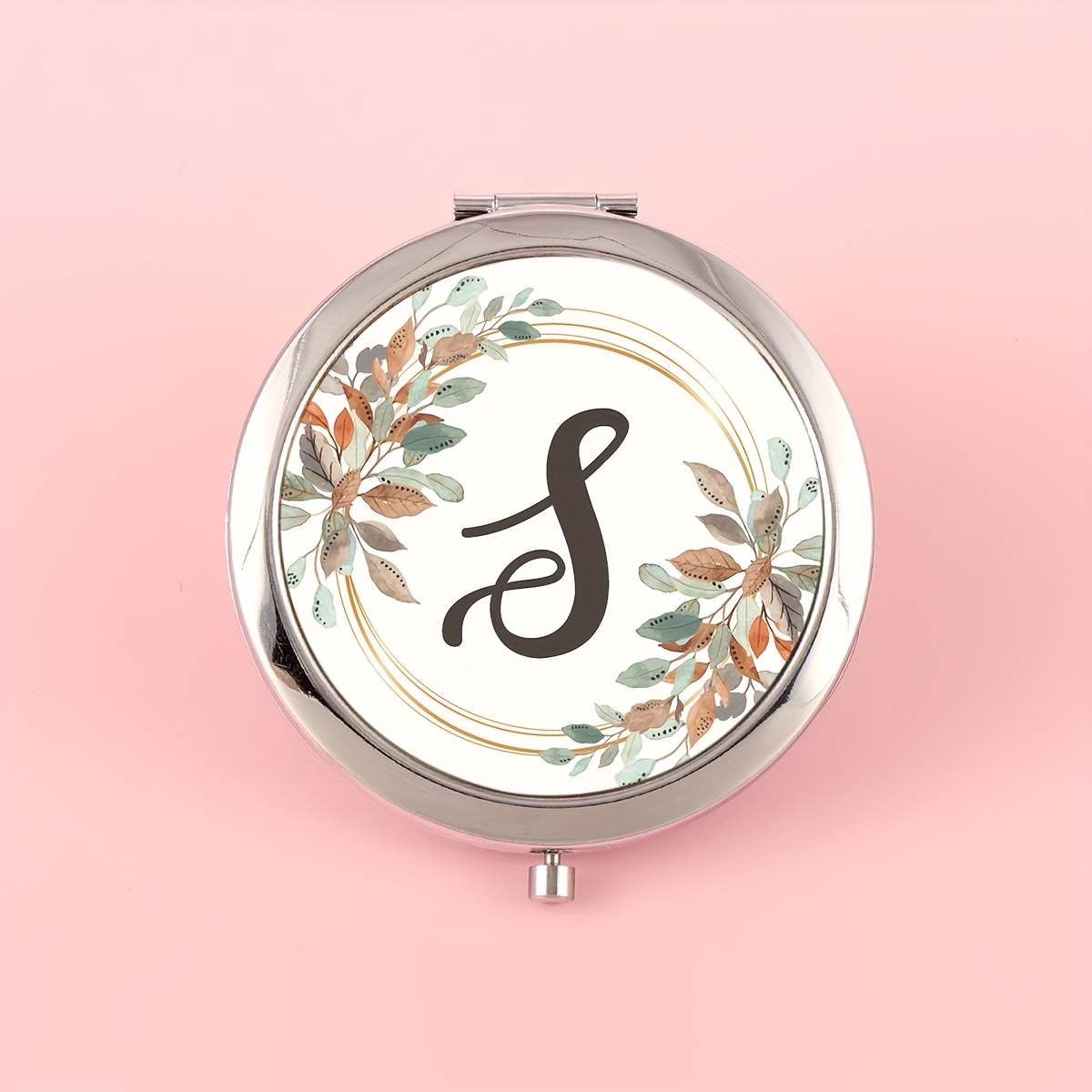 Graduations Gift Compact Mirror Engraved Monogram Mirror 