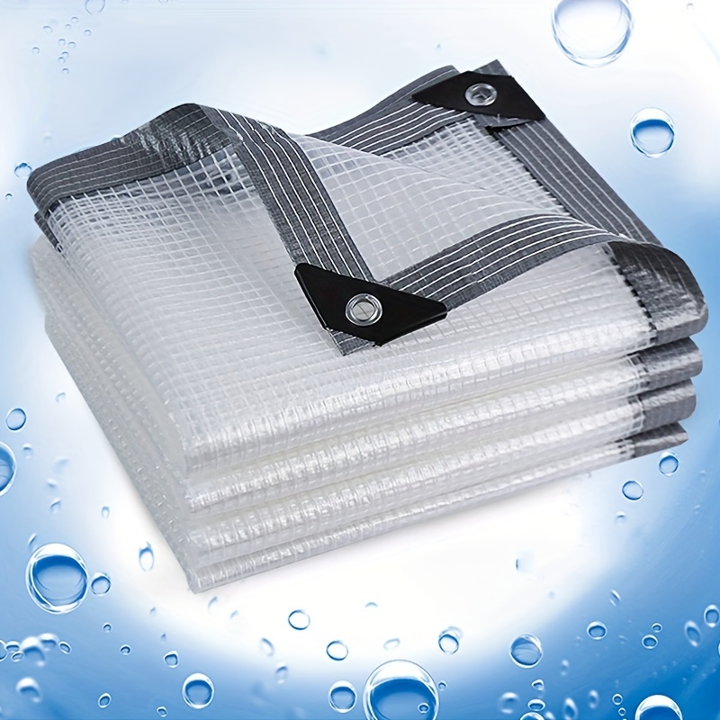 Thickened Blue Waterproof Cloth Multipurpose Poly Tarp - Temu
