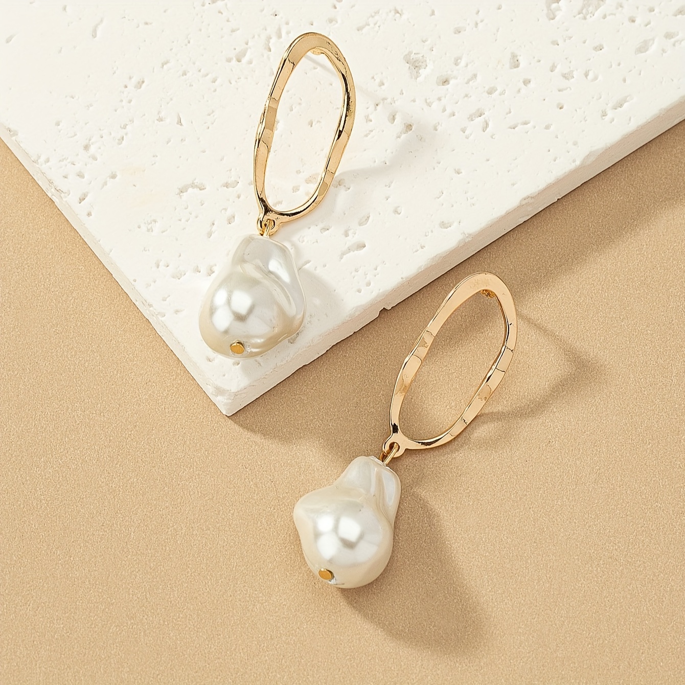 High End Geometric Faux Earrings for Women