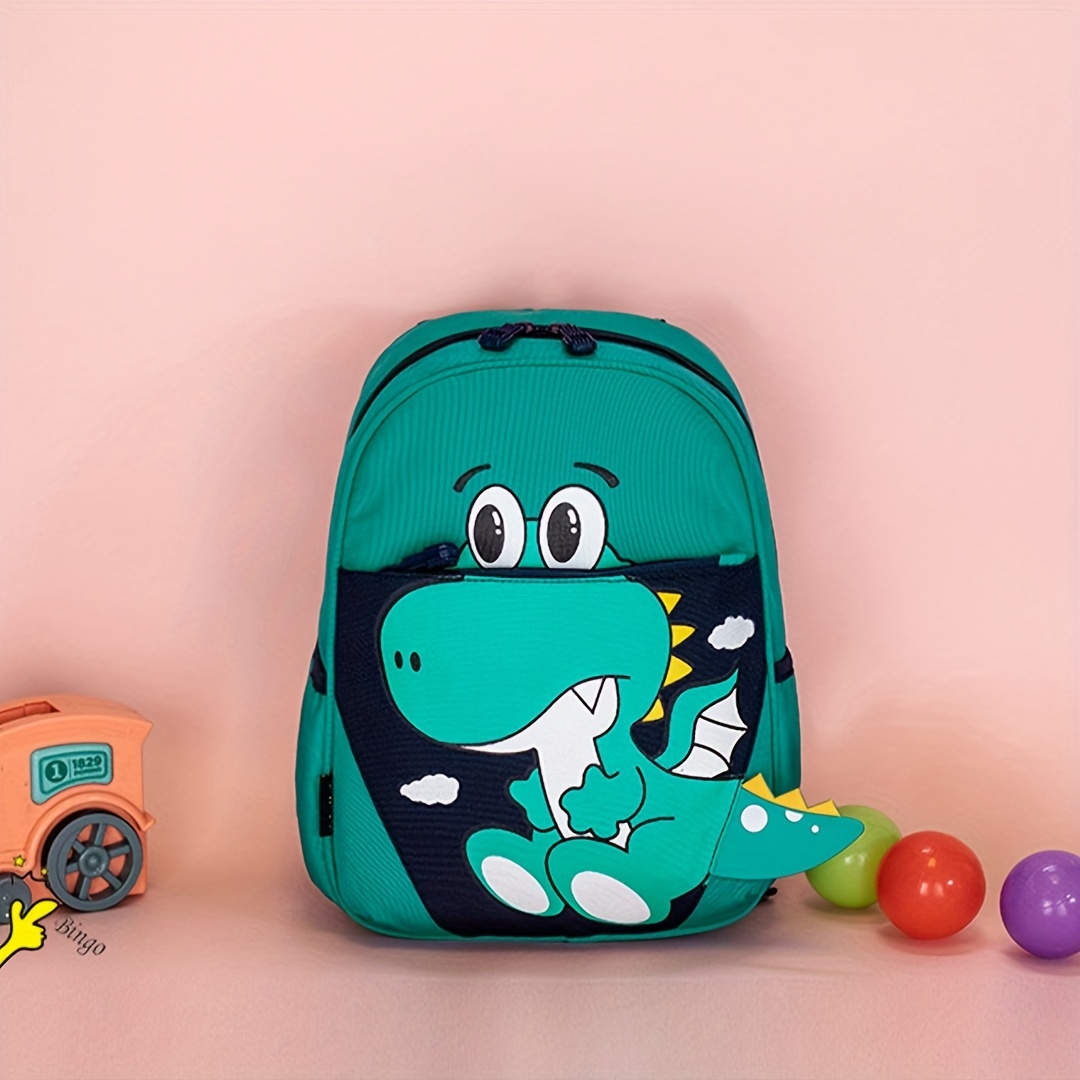 Comprar Mochila con cremallera y estampado de dibujos animados de unicornio  para niños, mochila escolar para guardería, para niñas