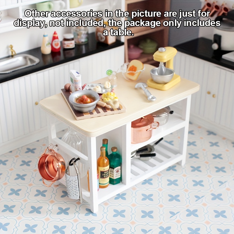 Realistic Miniatures Doll House 1:12 Scale Household Appliances Kitchenaid  Mixer Dollhouse Bakery Kitchen Display Decor Gifts for the Home 
