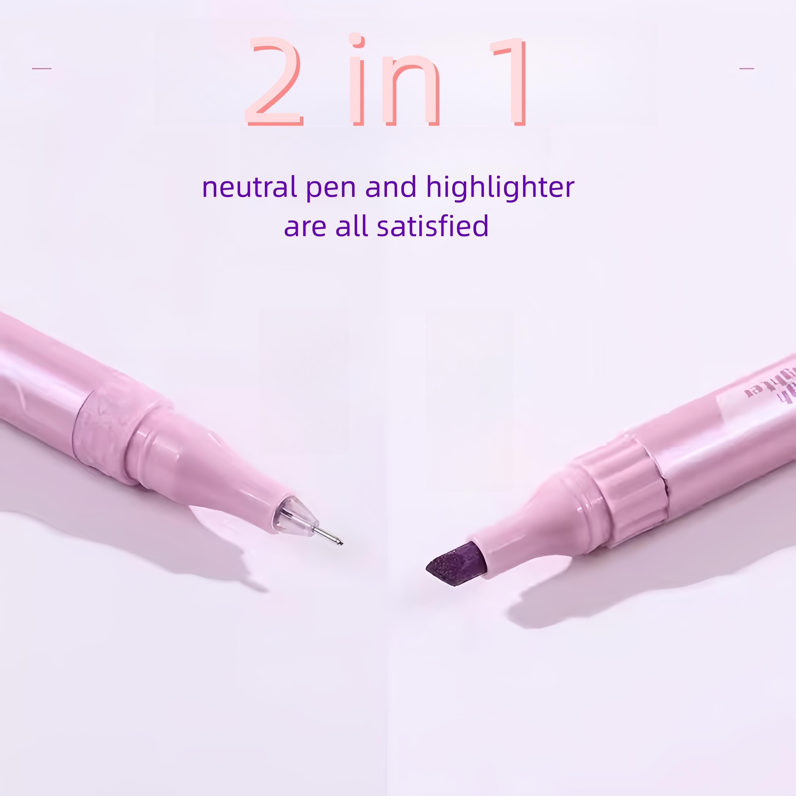 Noted! 2-in-1 Pen and Highlighter Set