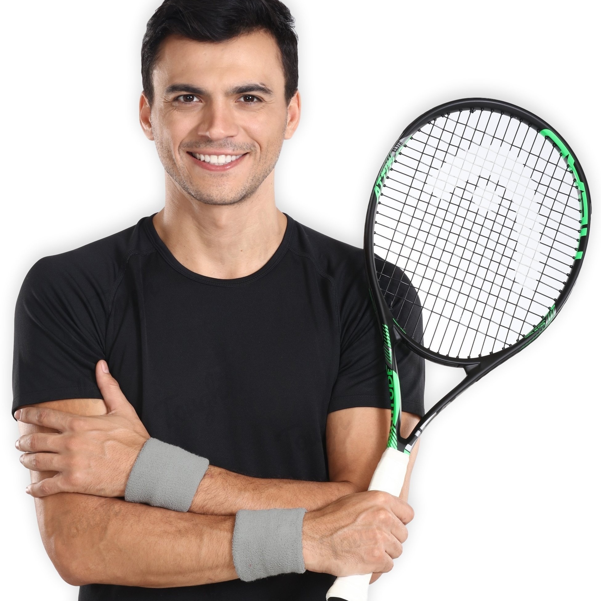 Bandeaux Anti-Transpiration Pour Poignets De Sport Tennis Squash Badminton  .