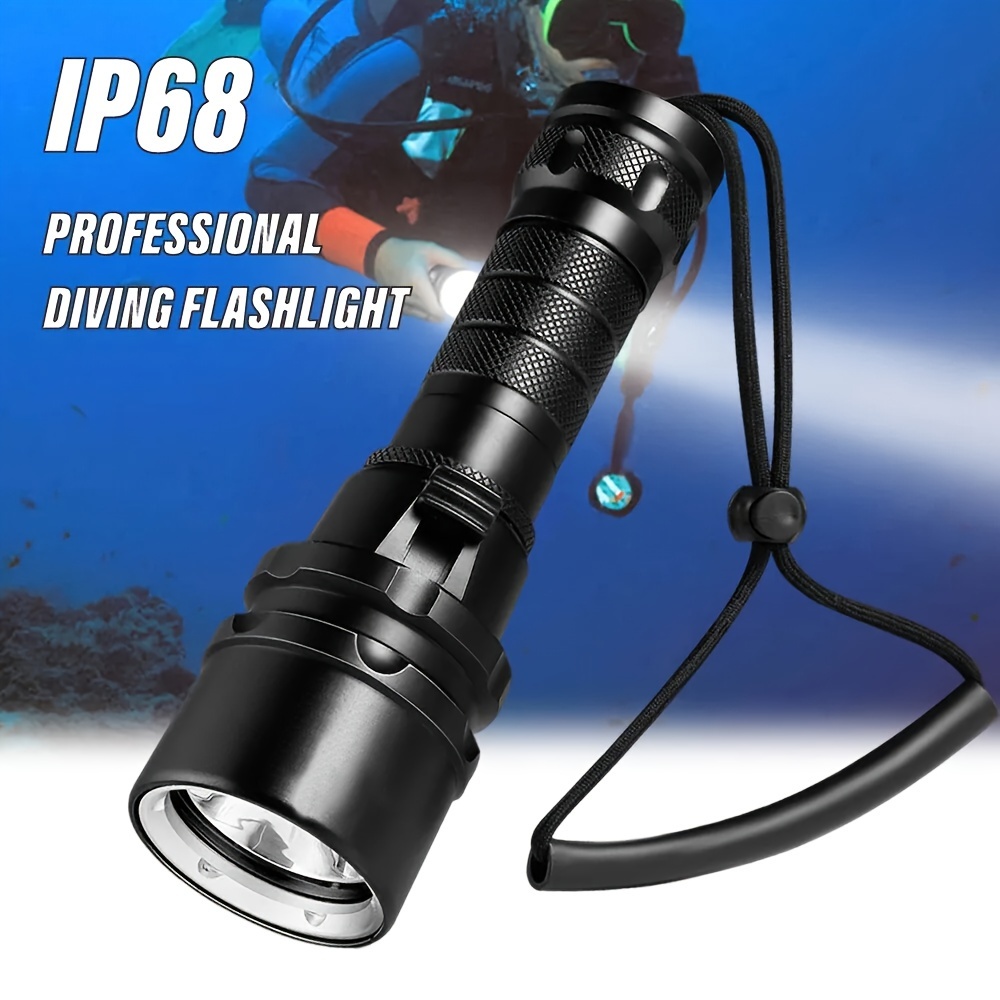 Scube Plongée Lampe Torche P70.2 LED Léger Imperméable 50M Profond